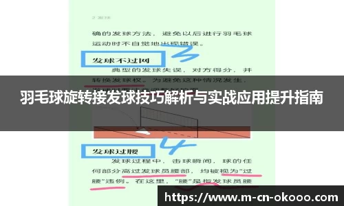 羽毛球旋转接发球技巧解析与实战应用提升指南